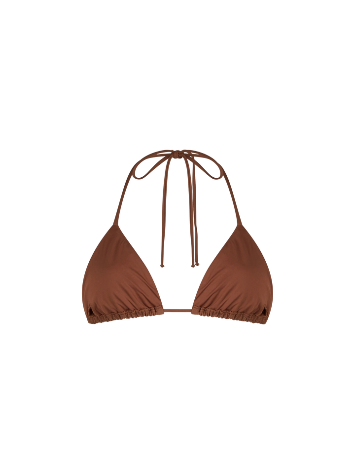 Woman triangle top swimsuit Annabelle with rhinestones