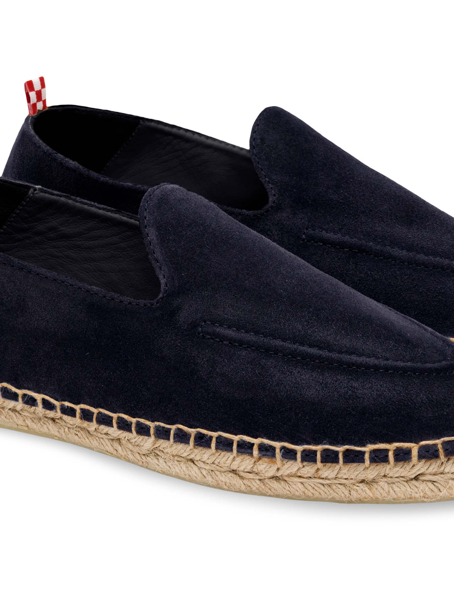 Espadrillas Armand in camoscio blu navy