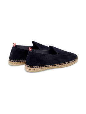 Espadrillas Armand in camoscio blu navy