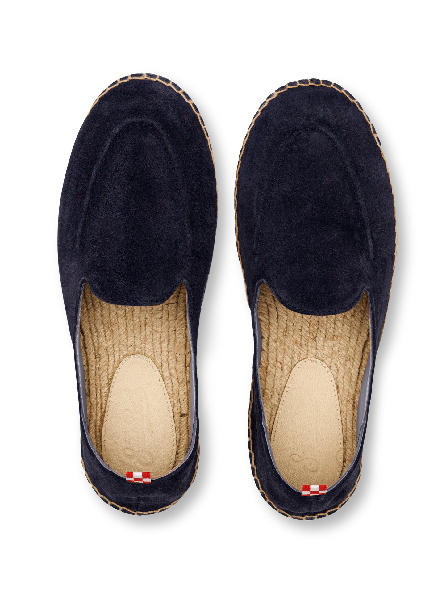 Espadrillas Armand in camoscio blu navy