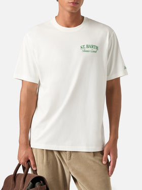 T-shirt en coton Off white Arnott avec imprimé Tennis Court 