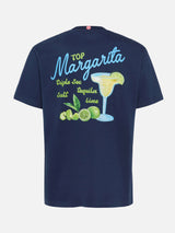 Winter cotton t-shirt Arnott with Margarita print