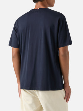 Camiseta de algodón Navy blue Arnott con bordado It's Spritz O'Clock 