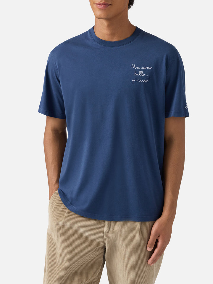 T-shirt Arnott Warm in cotone invernale con ricamo Non sono bello… piaccio! | VACANZE DI NATALE EDIZIONE SPECIALE