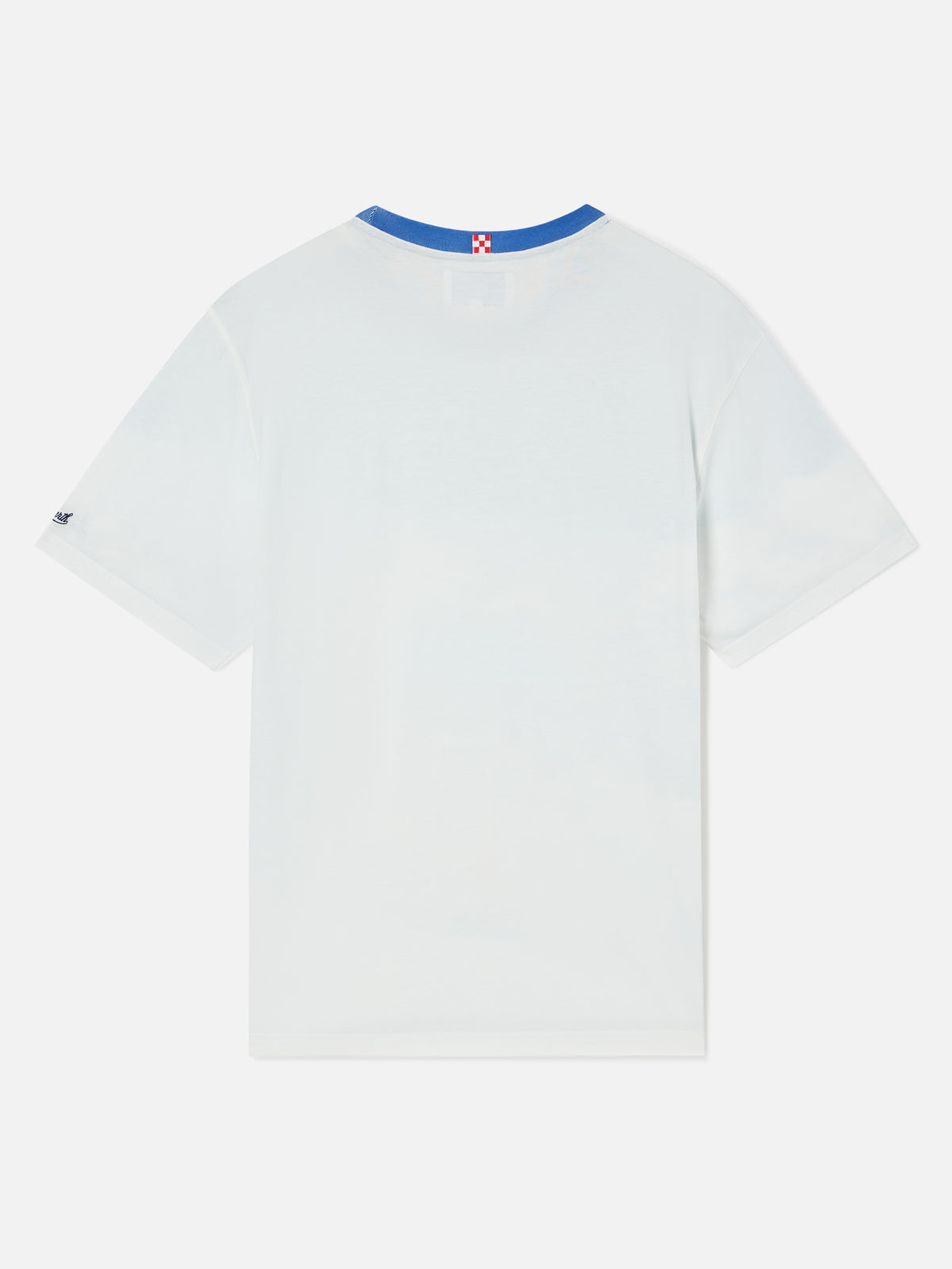 T-shirt en coton chaud blanc Arnott avec imprimé all-over | Special edition 