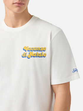 Winter-Baumwoll-T-Shirt Arnott Warm mit Logo-Foliendruck | VACANZE DI NATALE SPECIAL EDITION