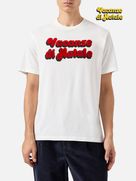 Winter cotton t-shirt Arnott Warm with logo film flock | VACANZE DI NATALE SPECIAL EDITION