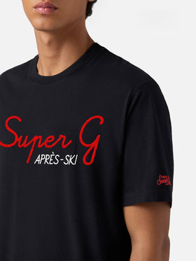 Winter cotton t-shirt Arnott Warm with Super G embroidery | SUPER G SPECIAL EDITION