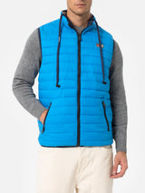 Man bluette padded vest Aspen