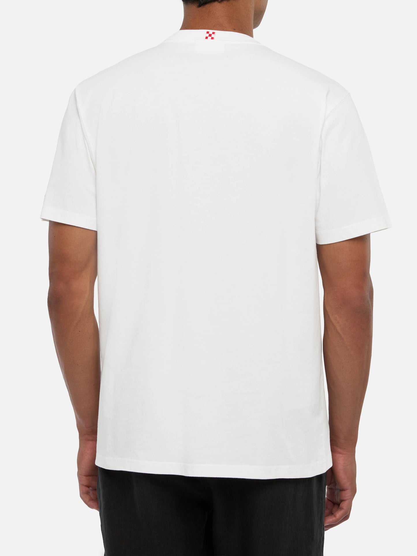 Baumwoll-T-Shirt Austin mit Stickerei und Uhrendruck