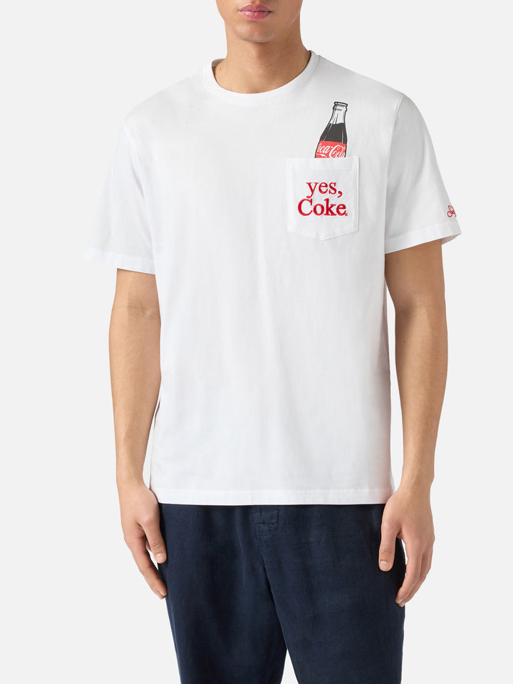 T-shirt Austin bianca con stampa Yes, Coke | Special Edition