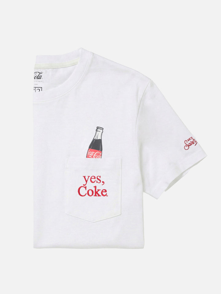 Camiseta Austin blanca con estampado Yes, Coke | Edición Especial 