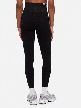 Leggings negros de lurex Avice 