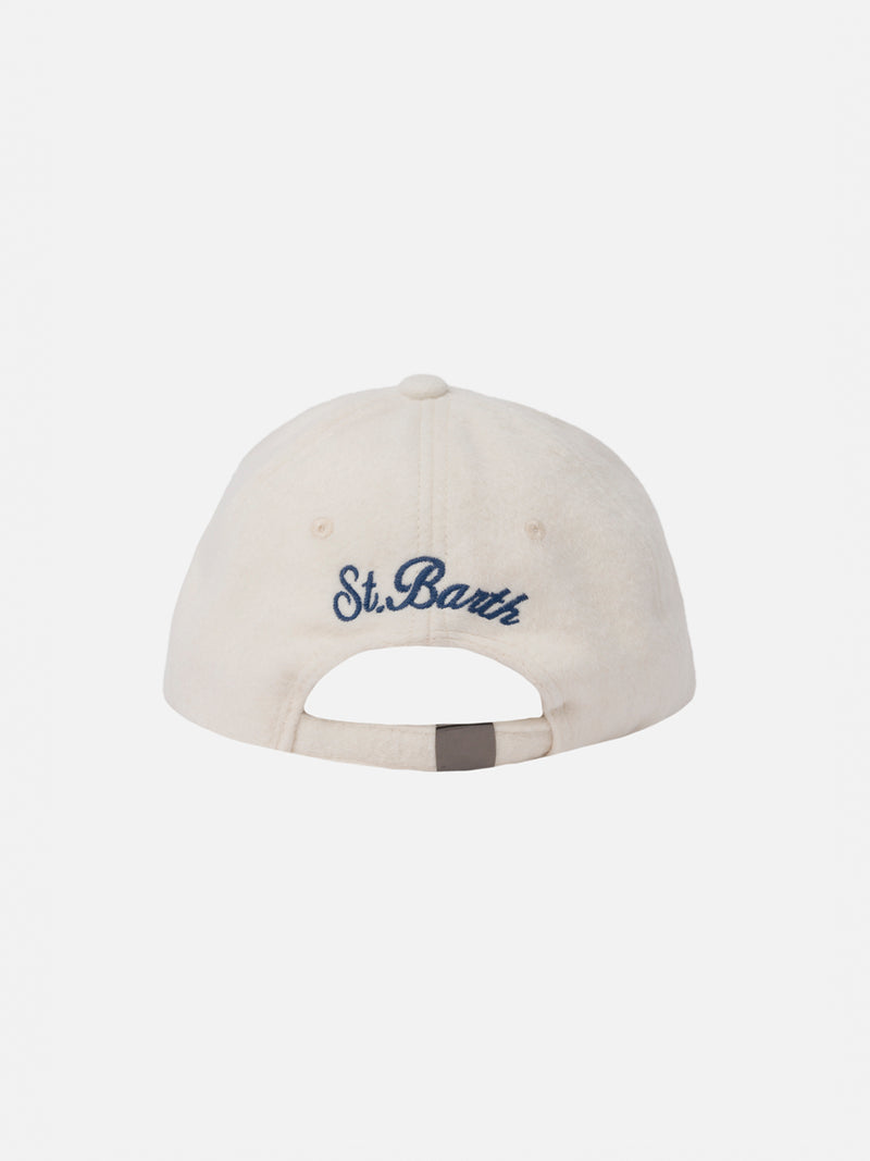 Wollweisses Ballcap Baseball mit St. Moritz Logo | ST. MORITZ TOP OF THE WORLD SPECIAL EDITION