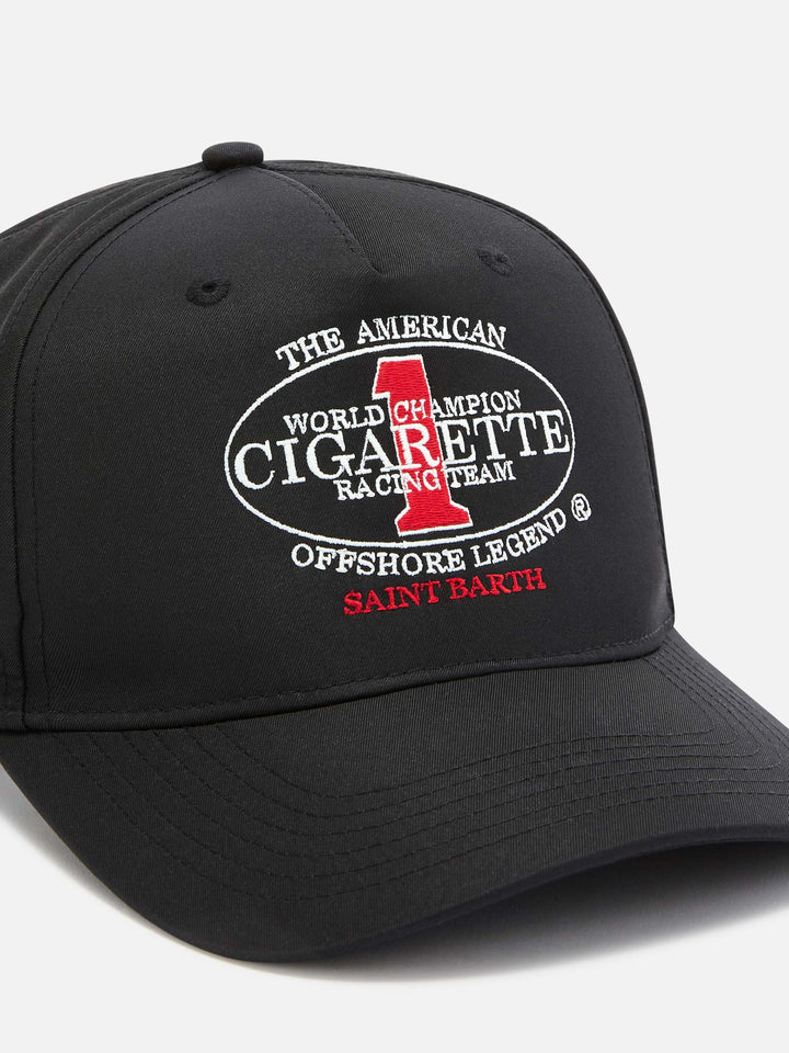 Cappellino Baseball con visiera in nero con ricamo Cigarette | CIGARETTE SPECIAL EDITION