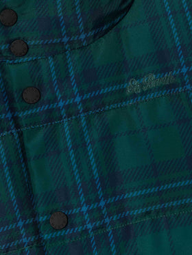 Chaqueta verde Baxter con estampado de Snoopy en la espalda | Special edition 