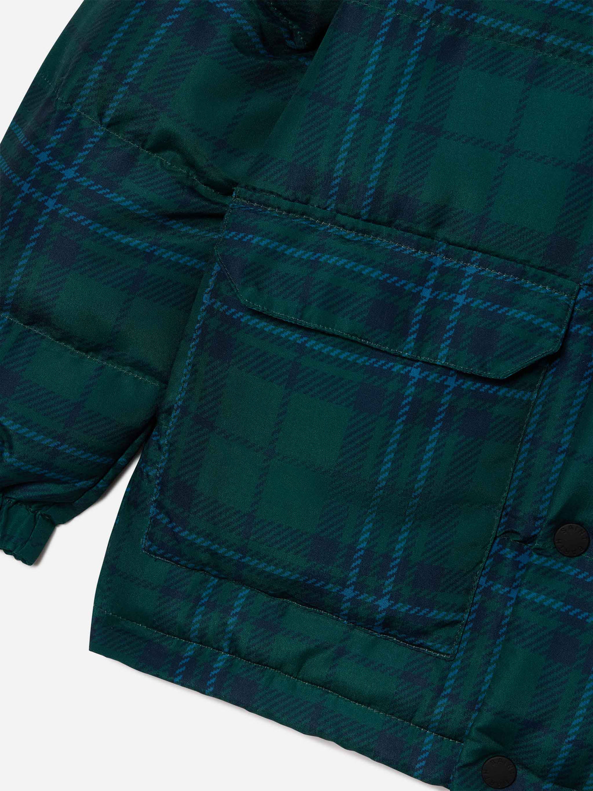 Chaqueta verde Baxter con estampado de Snoopy en la espalda | Special edition 