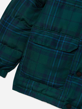 Chaqueta verde Baxter con estampado de Snoopy en la espalda | Special edition 