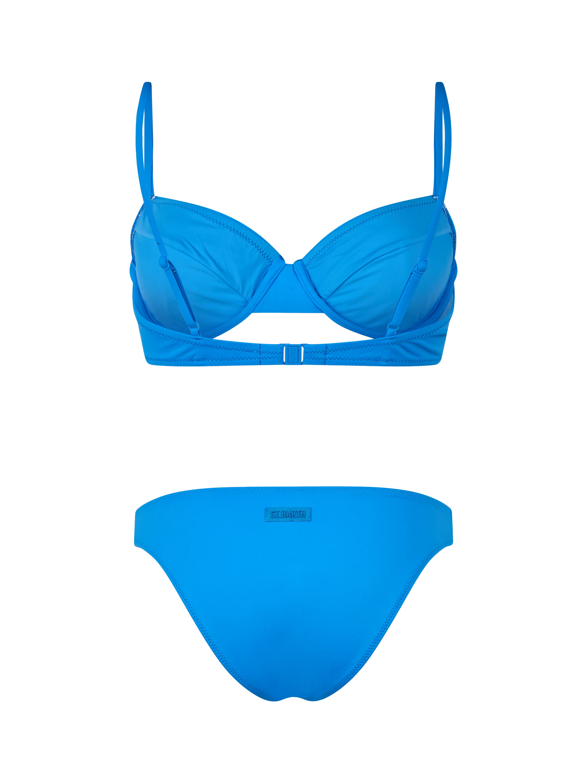 Woman bluette underwired bralette bikini Bea Lido - MC2 Saint Barth