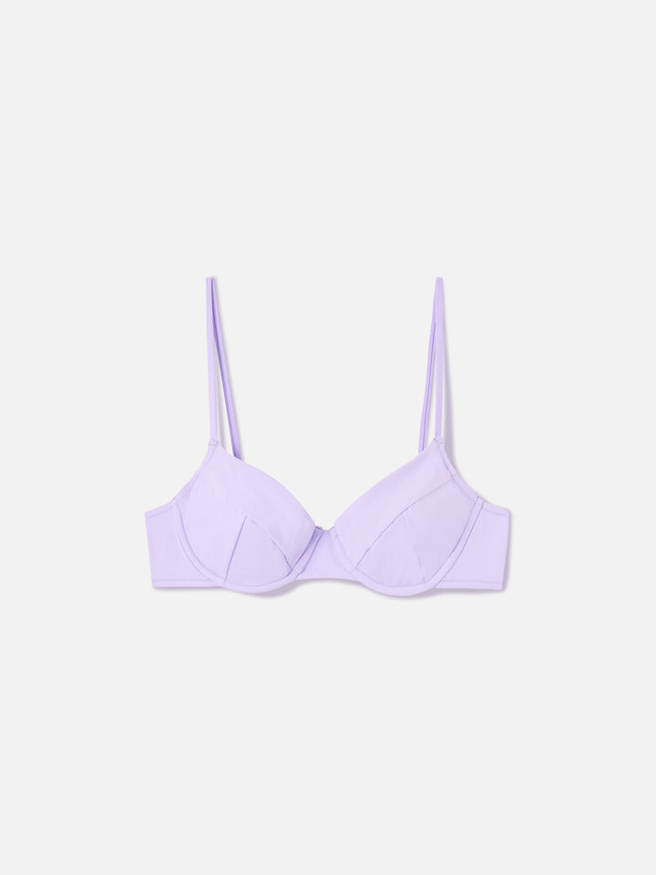 Lilac Bea Bikini-Oberteil im Bralette-Stil mit Bügeln 
