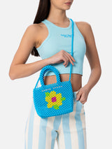 Borsa piccola con perline multicolor