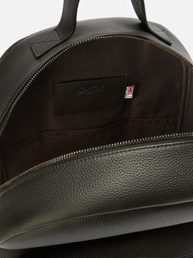 Zaino Backpack in pelle nera