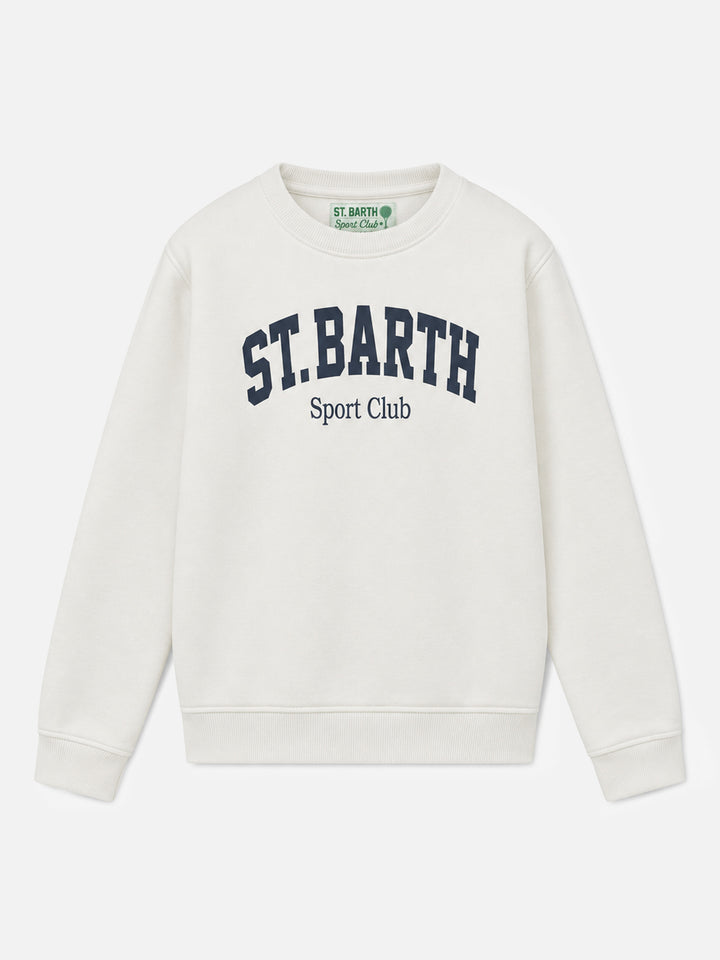 Jungen-Sweatshirt Bobby mit St. Barth Sport Club-Print 
