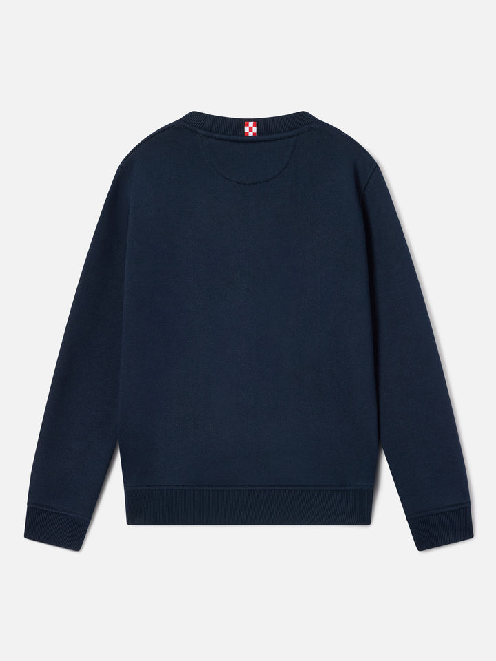 Jungen-Sweatshirt Bobby mit St. Barth Sport Club-Print 