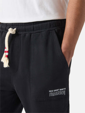 Graue melierte Trainingshose Bolt