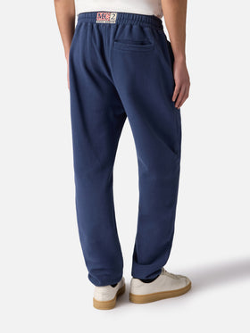 Navy blue cotton jogger pants Bolt