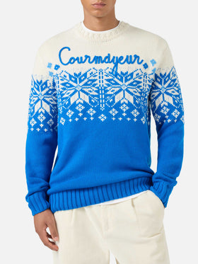 Maglia Bombardino con ricamo Courmayeur