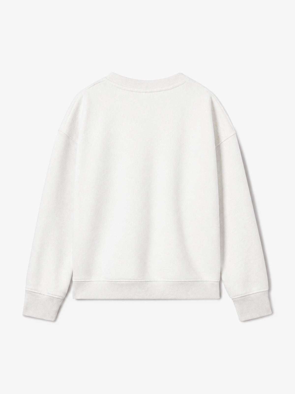Sudadera de cuello redondo para niña Briony con estampado de conejo y bordado 