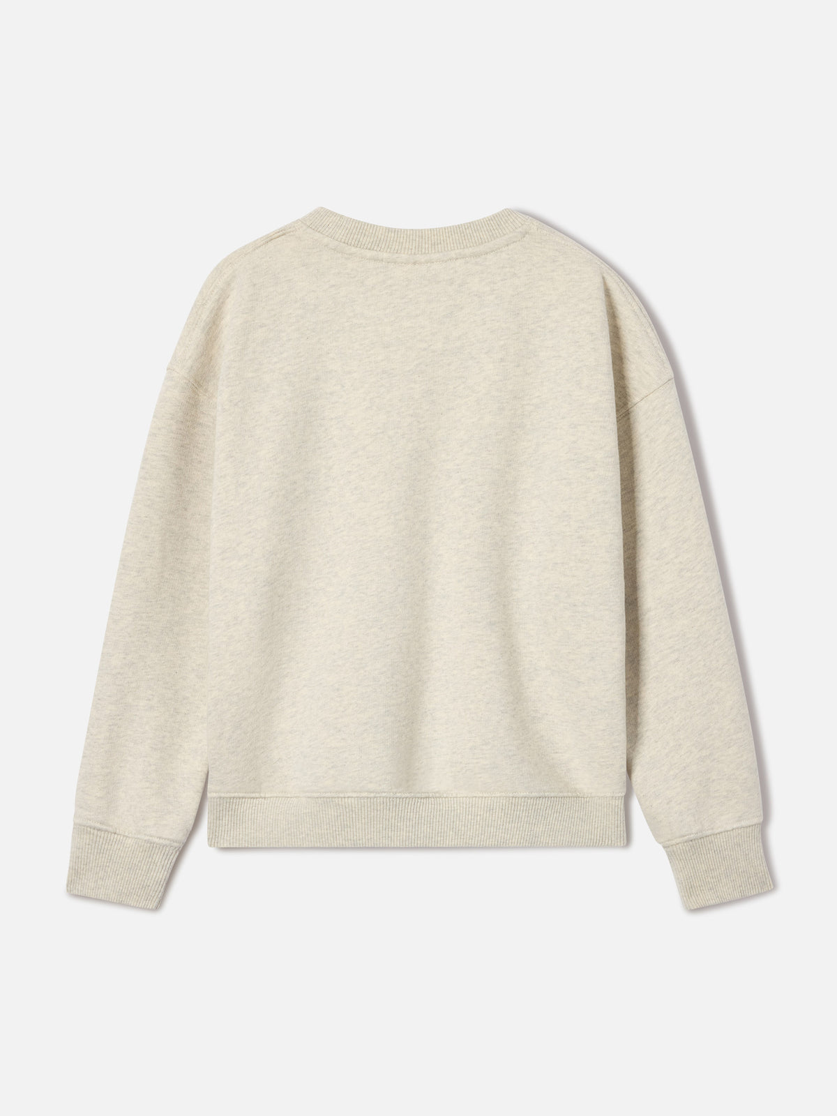Sudadera gris de mezcla de algodón Briony con estampado St. Barth 