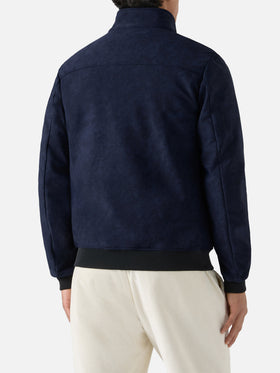 Marineblaue Thermojacke Byron