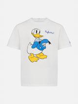 Schweres Baumwoll-T-Shirt für Jungen „Cameron“ mit Donald-Aufdruck und Paghetta-Stickerei | DISNEY SPECIAL EDITION