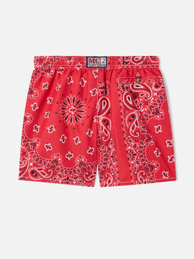 Costume da bagno da bambino con stampa bandana