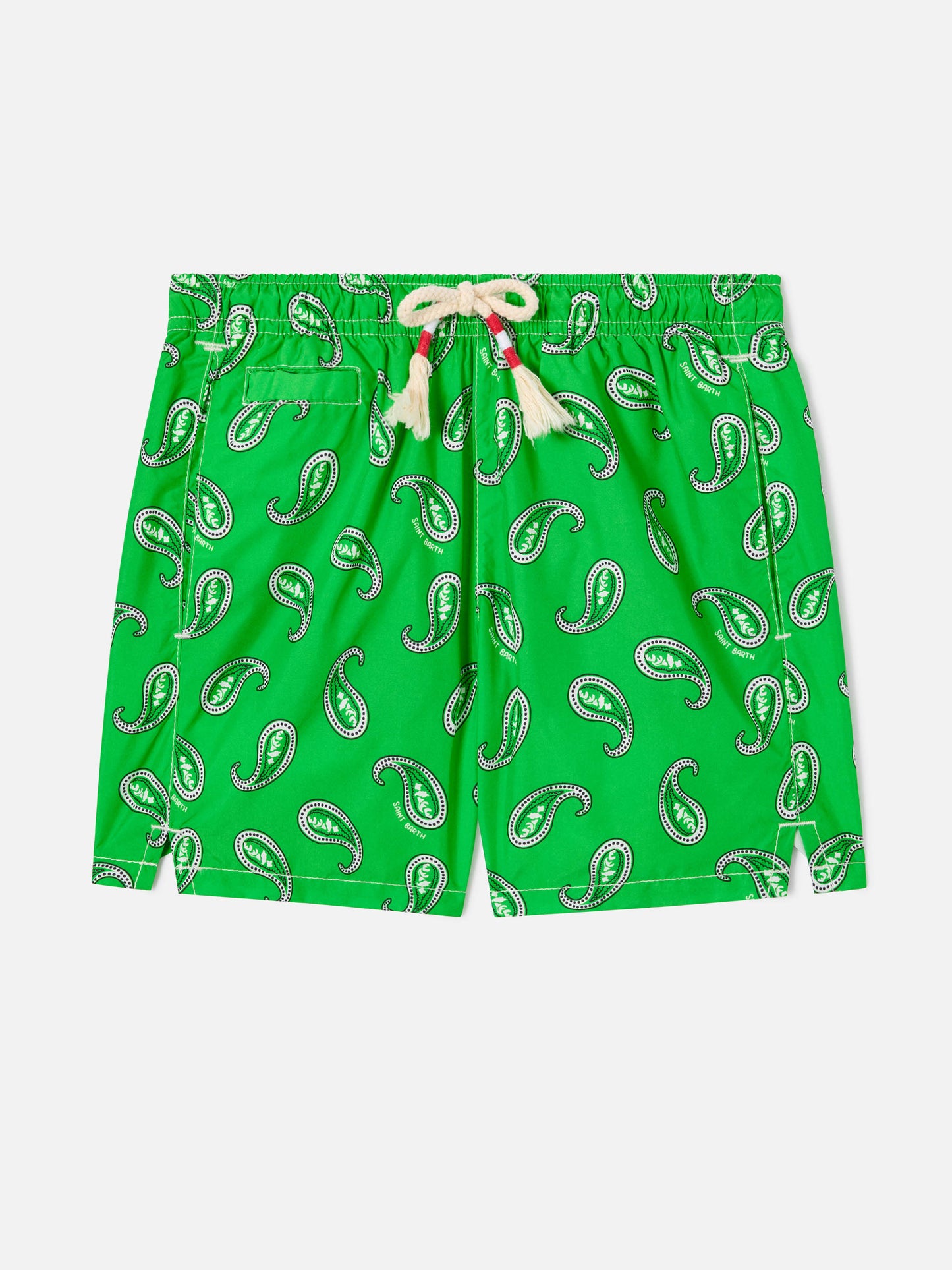 Badeshorts für Jungen mit Paisley-Print 
