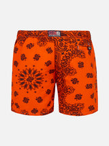 Orange boy swim shorts