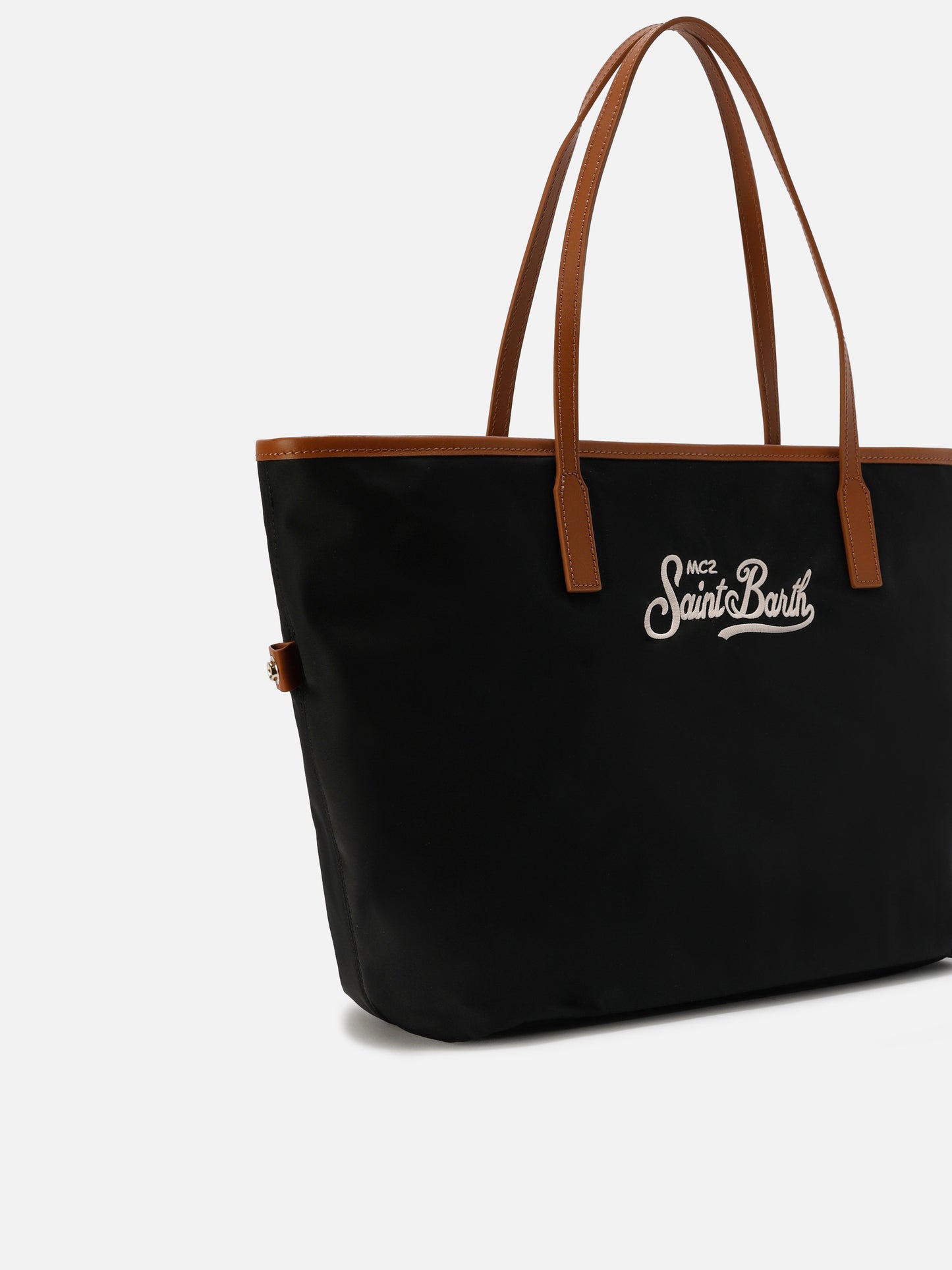 Black City nylon regular bag