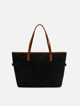 Black City nylon regular bag