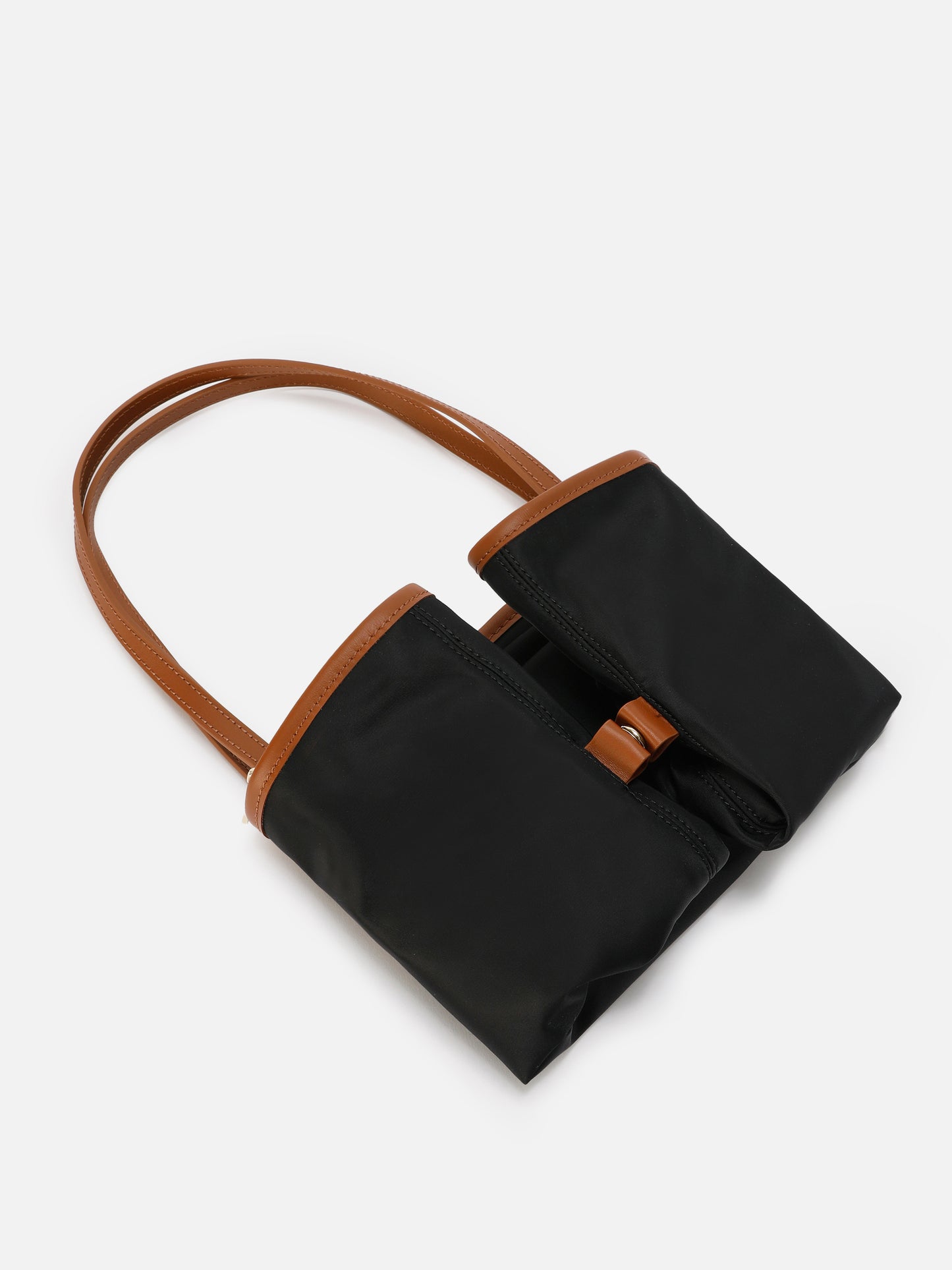 Black City nylon regular bag