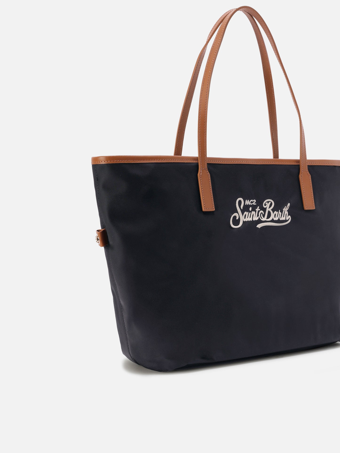 Black City nylon regular bag