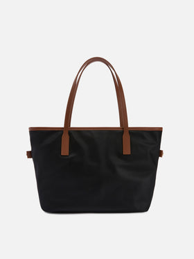 Black City medium nylon bag