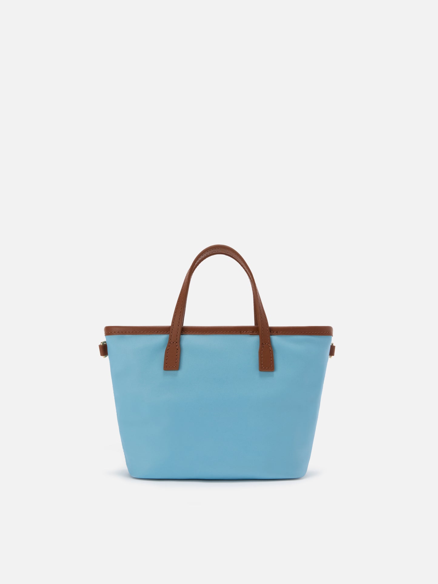 Light blue City mini nylon bag