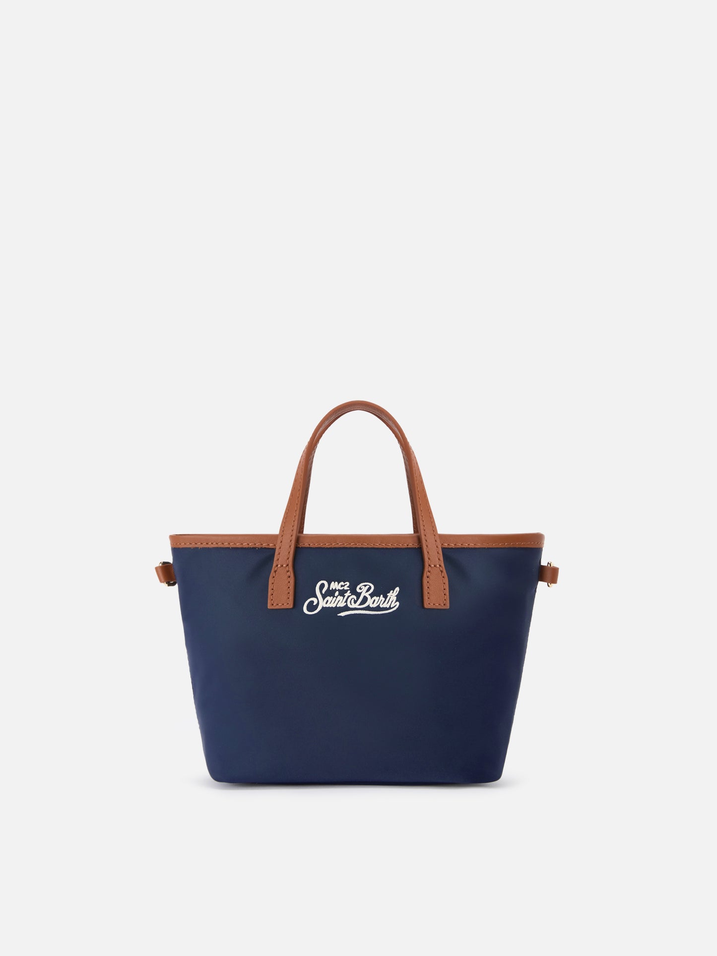 Navy blue City mini nylon bag