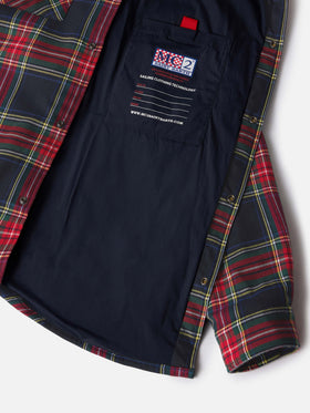 Overshirt Chalet with pocket and St. Barth Bob Club embroidery