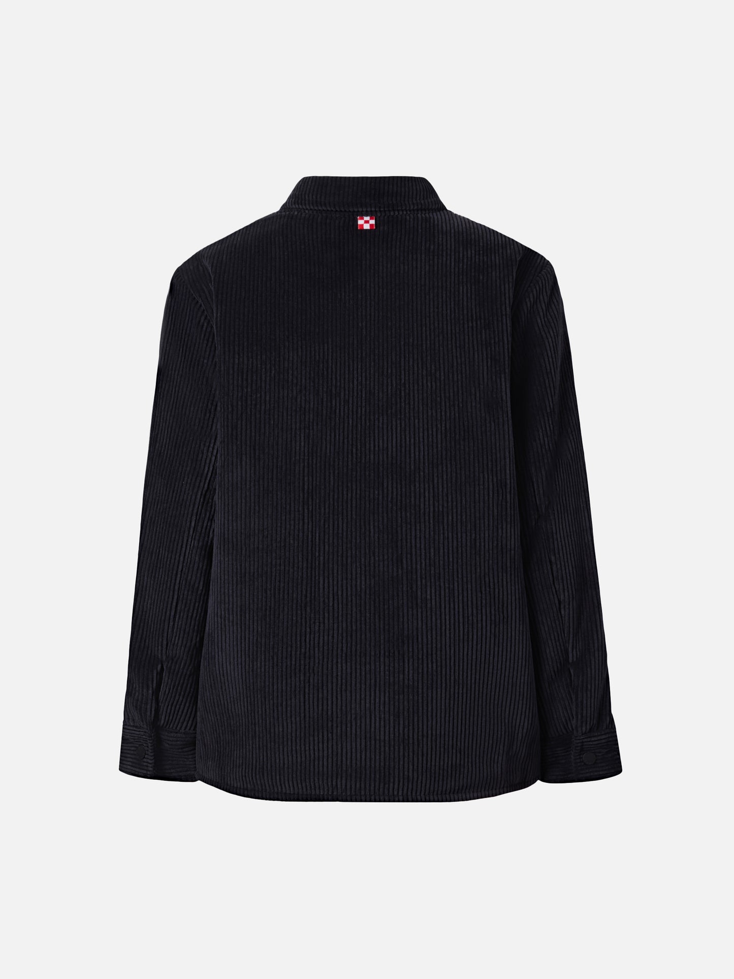 Chalet Jr padded corduroy shirt in navy blue
