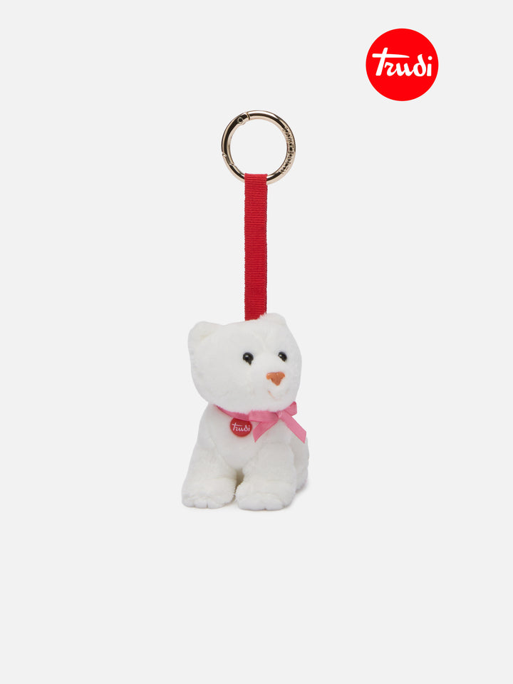 Charm with mini plush cat | TRUDI SPECIAL EDITION