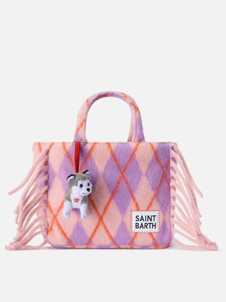 Charm with mini plush husky | TRUDI SPECIAL EDITION