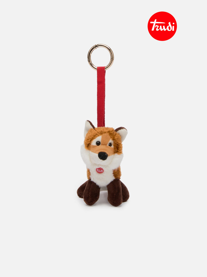 Charm with mini plush fox | TRUDI SPECIAL EDITION